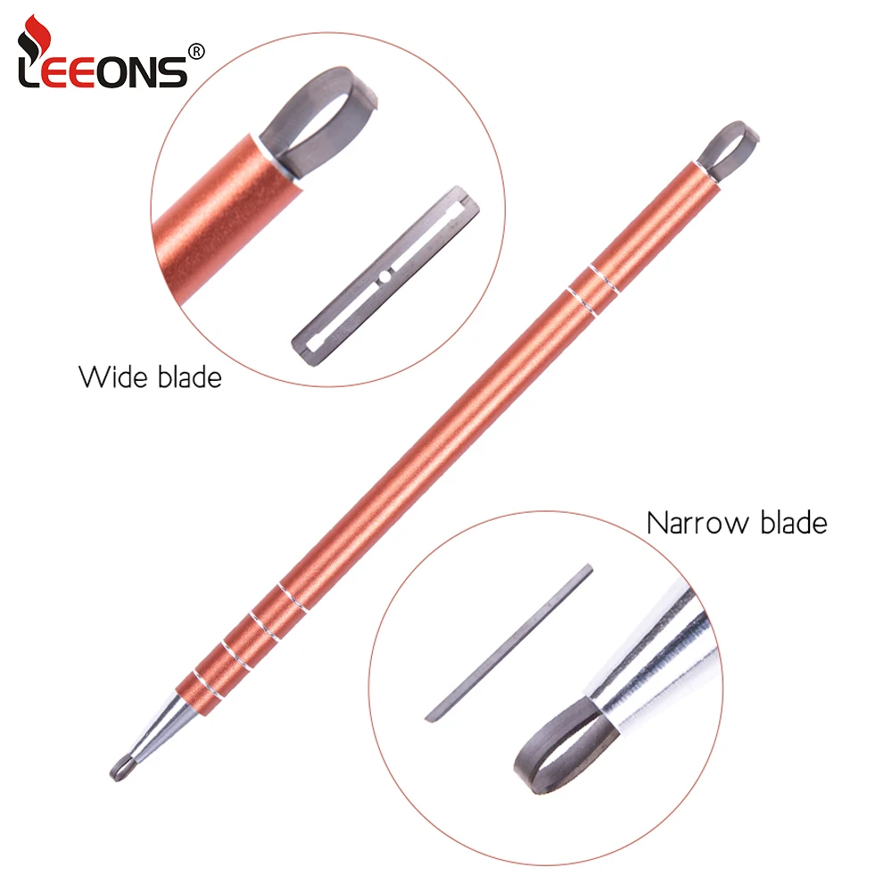 Hairstyle Engraved Pen & Wide Blades Styling Accessory