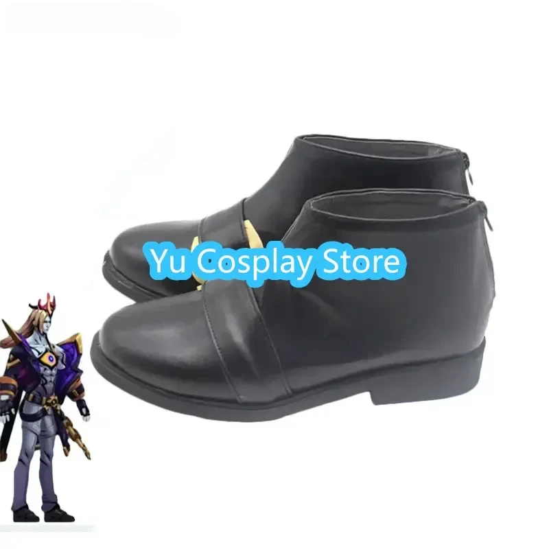 LOL Viego Cosplay Shoes PU Leather Shoes Halloween Party Boots Cosplay Prop Custom Made