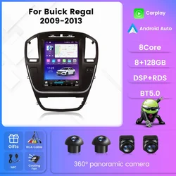 autoradio android stile Tesla per Buick Regal per Opel Insignia 1 2009 - 2013 sistema intelligente per auto lettore multimediale Navigazione GPS Carplay senza fili Collega Android Auto UIS7862S fino a 8 core 8+128G