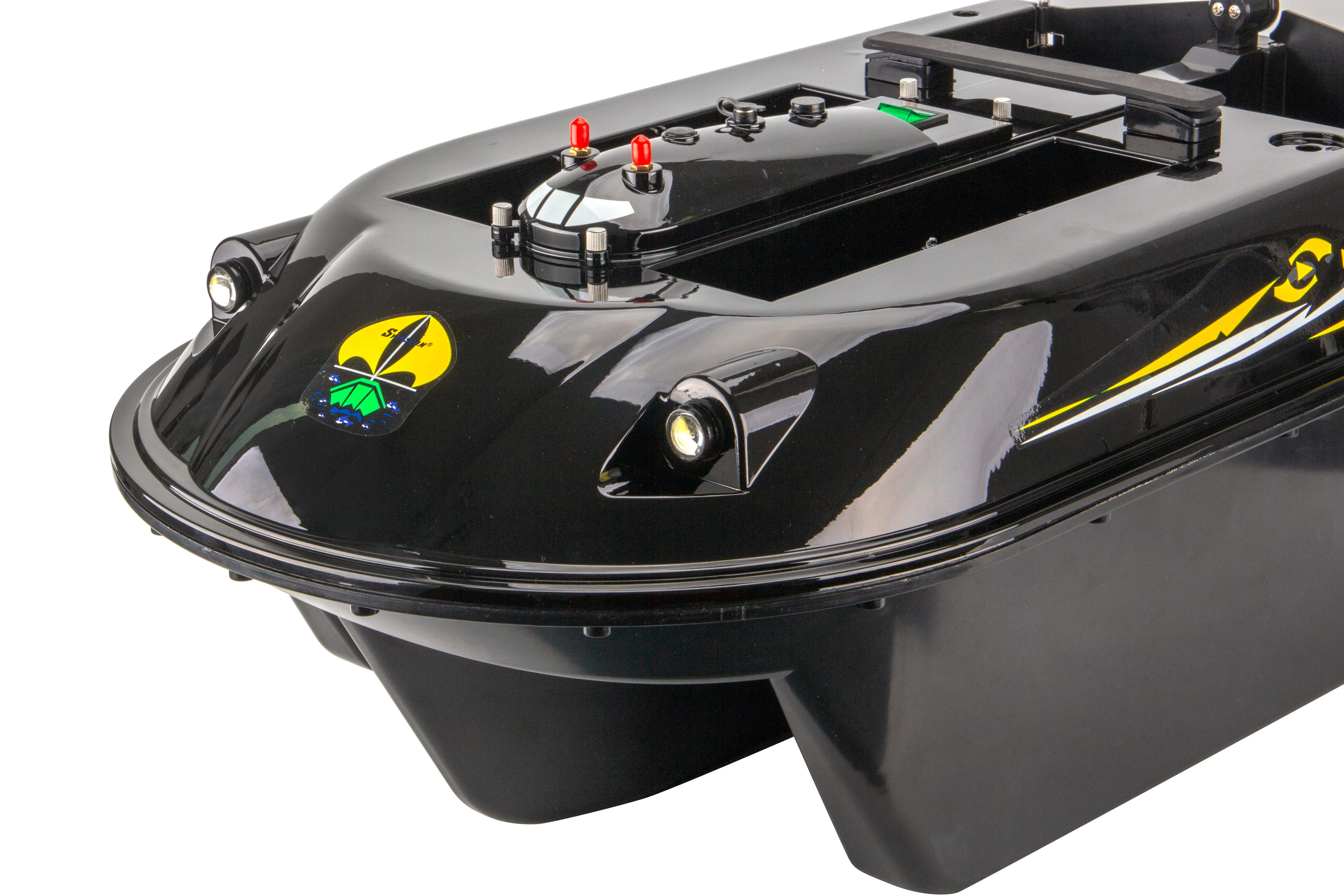 Fishing Bait Boat 36W Hight-Power Motor Ship Speed/45Min 500M Fishing Bait Boat Fishing Bait Boat T With GPS Location