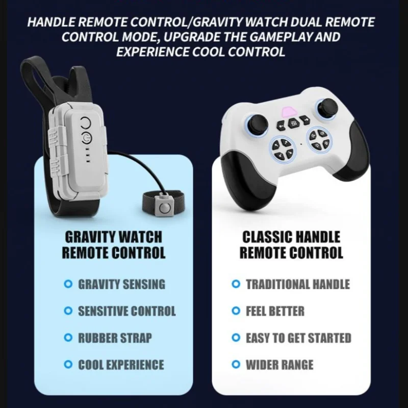 Smart Gesture RC Remote Control Stunt Car Toy Z-drift 360° Rotate Color Lights SCI-FI Spray Supercar Kids Boy Christmas Gift Toy