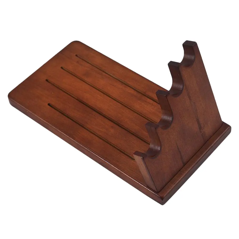 

Solid Wood Knife Holder Thick Material Cutter Rack Practical Storage Kitchen Tool ganizer Wooden Cutting Board