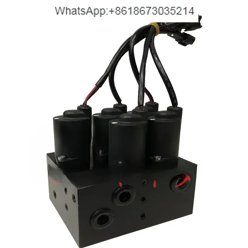 

Excavation SH210 240 350-5A5 five-way valve assembly, pilot solenoid valve KHJ14520