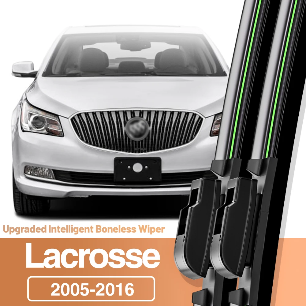 2pcs For Buick Lacrosse 2005-2016 Front Windshield Wiper Blades Windscreen Window Accessories 2006 2007 2013 2010 2011 2014 2015