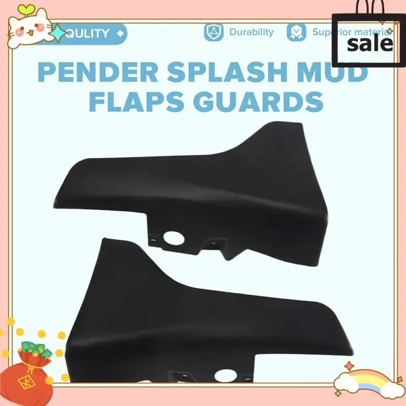 

NEW-Car Bumper Lip Fender Splash Mud Flaps Guards Guard Angle Corner Protection For Infiniti Q50 2014-2017 Front + Rear