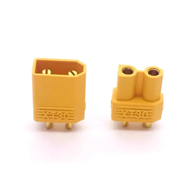 Bala Conectores Plugs para bateria RC Lipo, macho e fêmea Plugs, XT30, XT-30, Quadcopter, Multicopter, Hot Sale