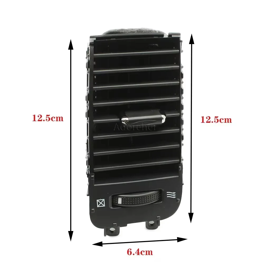 Compatible for TOYOTA PRADO Land Cruiser 2PCS Left and Right Car Air Conditioning Panel Air Outlet Frame AC Vents Plate