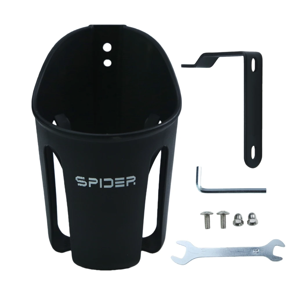 

Universal Motorcycle Water Bottle Cup Holder Sturdy Drink Beverage Cage For Motorbike Scooter Bike Modification