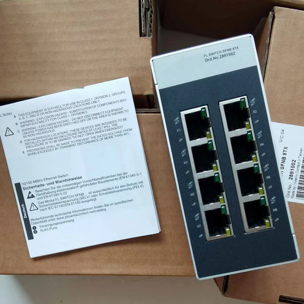 Industrial Ethernet Switch FL SWITCH SFNB 8TX 2891002