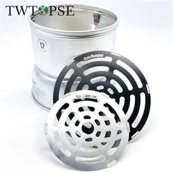 TWTOPSE Steaming Rack For Trangia Soup Pot 25 27 Series Outdoor Camping Picnic Cookware Stainless Steel Steamer Steaming Rack