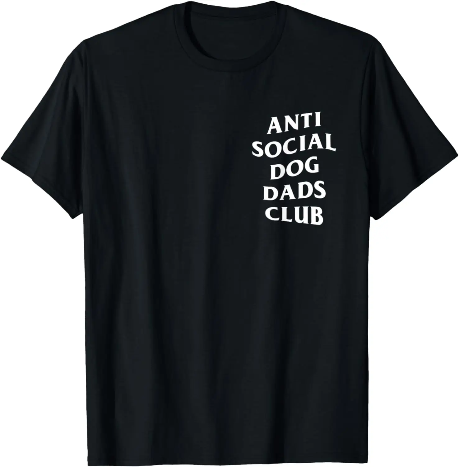 

Mens Anti social dog dads club, funny introvert father dog lover T-Shirt