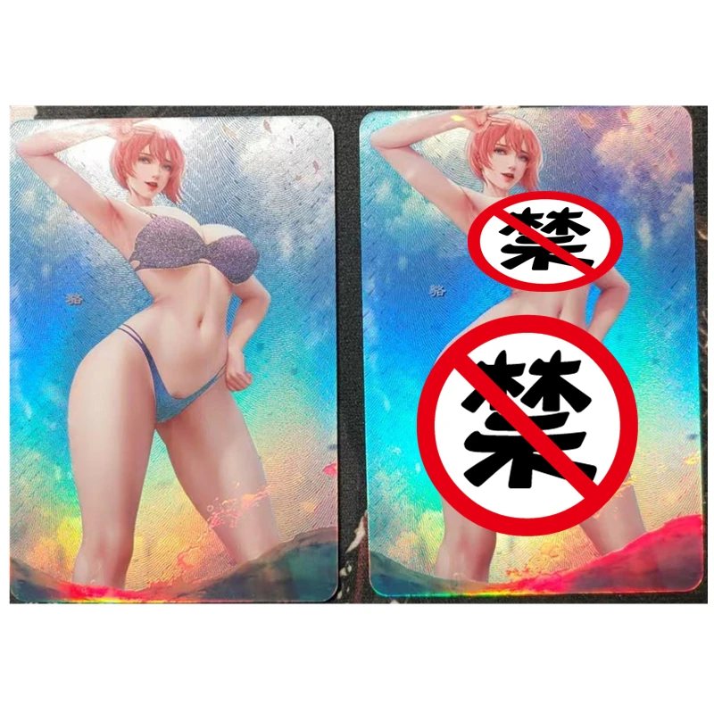 

2 шт./компл., сделай сам, скрытая аниме-карта, античная серия, Luo ACG, сексуальная телесная карта, игрушка в подарок, игра, домашняя коллекционная карта комиксов в стиле аниме