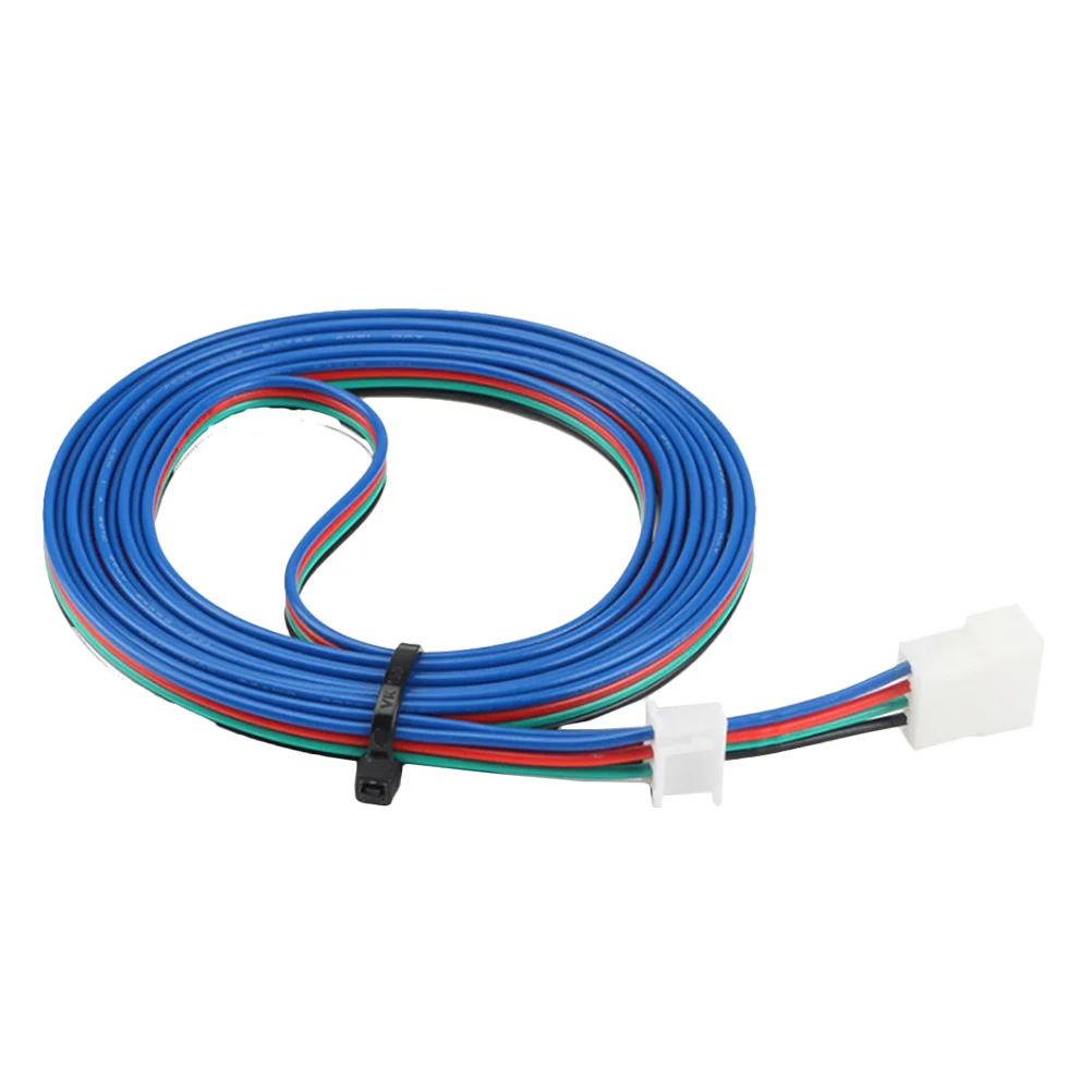 Extruded Extension Cord Motor Cable 3D Printer Lead Wire Cables Accessories Machines Connector Copper Bipolar Stepper Pin