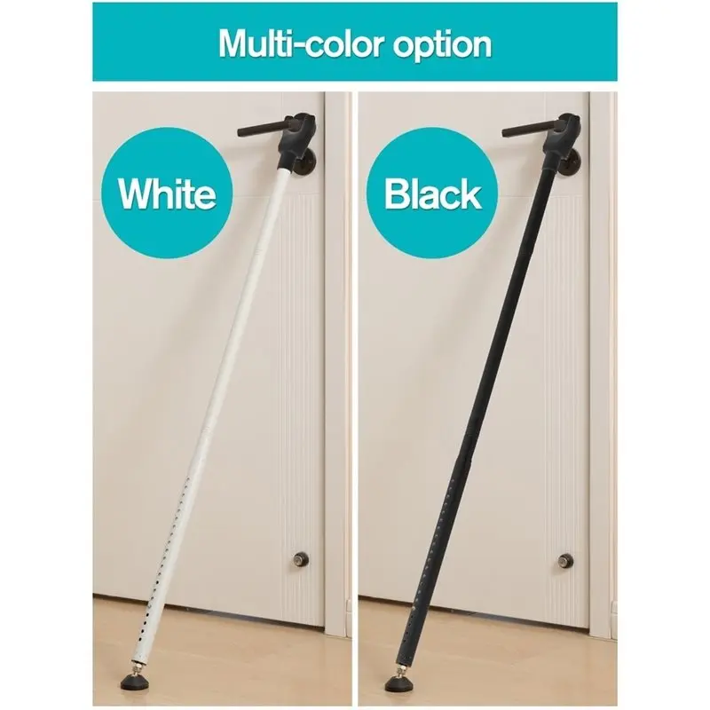 AB46-Patio Door Blocking Rod Telescopic Door Support Rod Door Safety Bar Door Stay