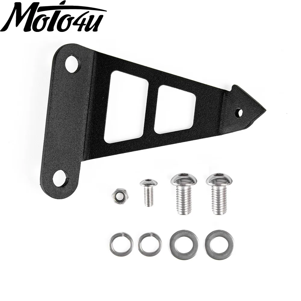 For YAMAHA R1 2009-2014 Rear Passenger Footpeg Removal Delete Plate Motorcycle Bracket Reservoir Holder Pillion Bracket