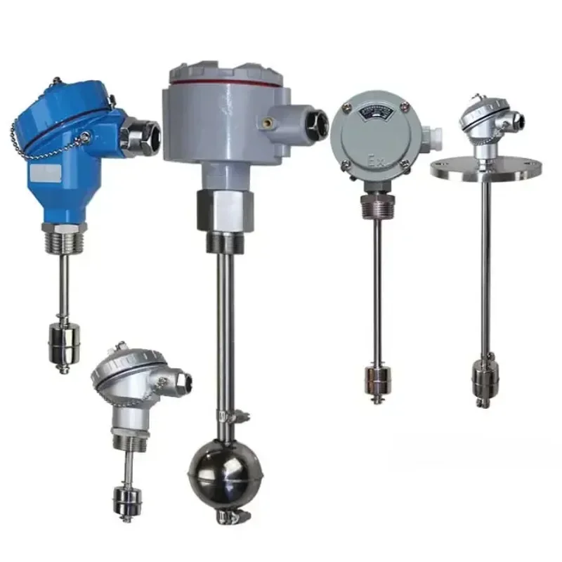 

SUS 304 Stainless Steel 316 Magnetic Float Level Switch Liquid Measuring Instruments Tank Drink Water Sensor