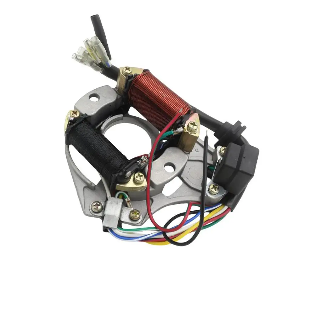 

Статор зажигания с 2 катушками для скутера 50cc 70cc 125cc, мопеда, квадроцикла, багги, скутера