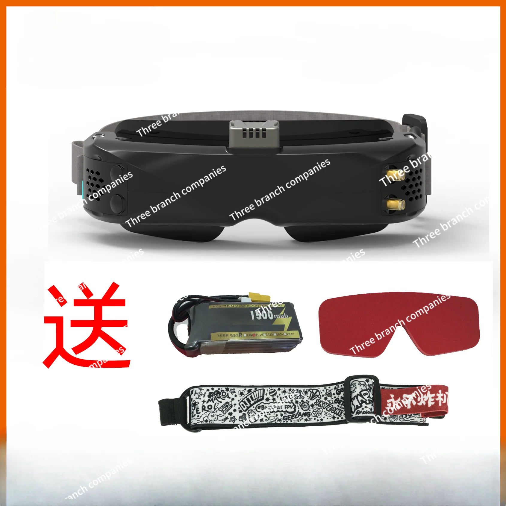 SKY 04X PRO 04O PRO DVR 60 frames FPV image transmission glasses,