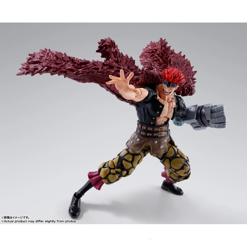 100% originale In magazzino Bandai S.H. Figuards SHF One Piece Eustass Kid Kid Animation Action Figure Toy Gift Model Collection Hobby