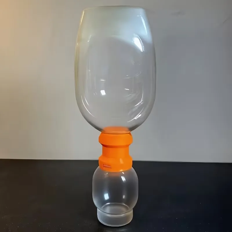 Plastic Anti-Drip And Time-Saving Device, Suitable for Hand, Shampoo, And Shower Gel. It Is a Universal Anti-Drip Tool
