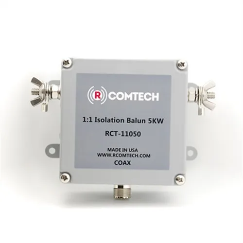 RCOMTECH Balun RCT-11050 1:1 5kW HF Shortwave Current  Antenna Balun 1.8-54MHz