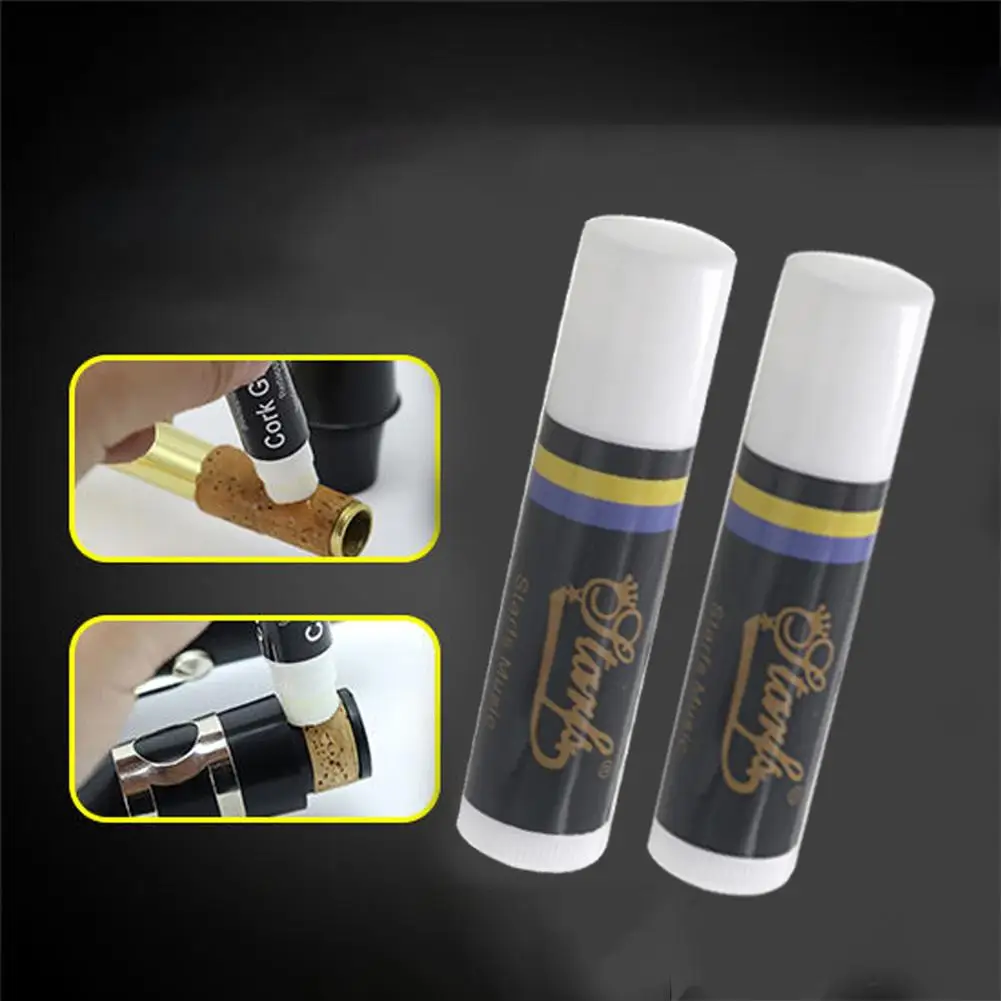 1PC Saxophone Cork Grease Stick Daily Maintenance Care Lubrication Kits for Clarinet Woodwind Instrument Interface