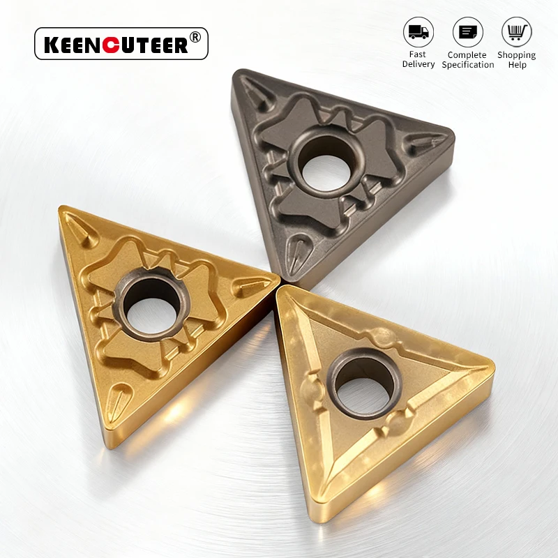 TNMG16 TNMG160404 TNMG160408 KT60 KT6020 Carbide Insert for Cermet WTJNR/L External Turning Tool Blade Lathe Parts CNC Cutter