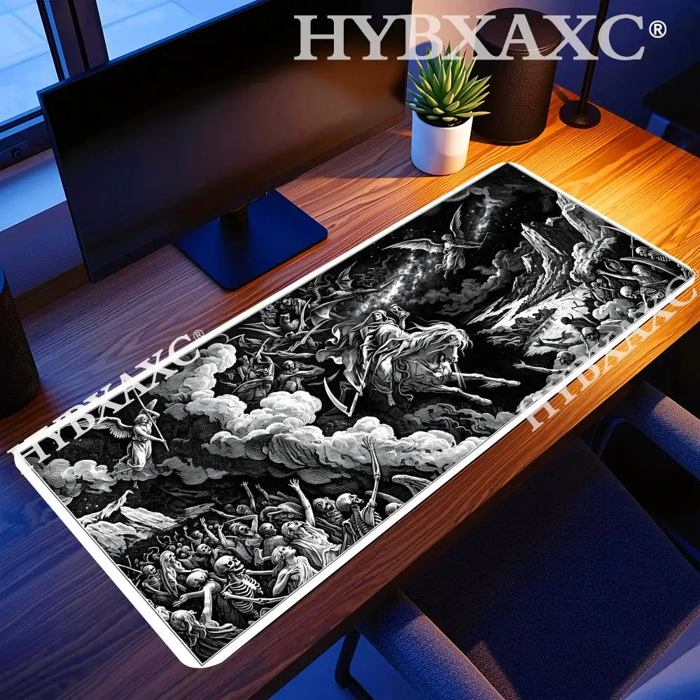

HYBXAXC Vision of Death Mouse Pad, Dark Academia Decor, Stoic Gift for Him Base, Ideal for Daily Office Work and Gaming
