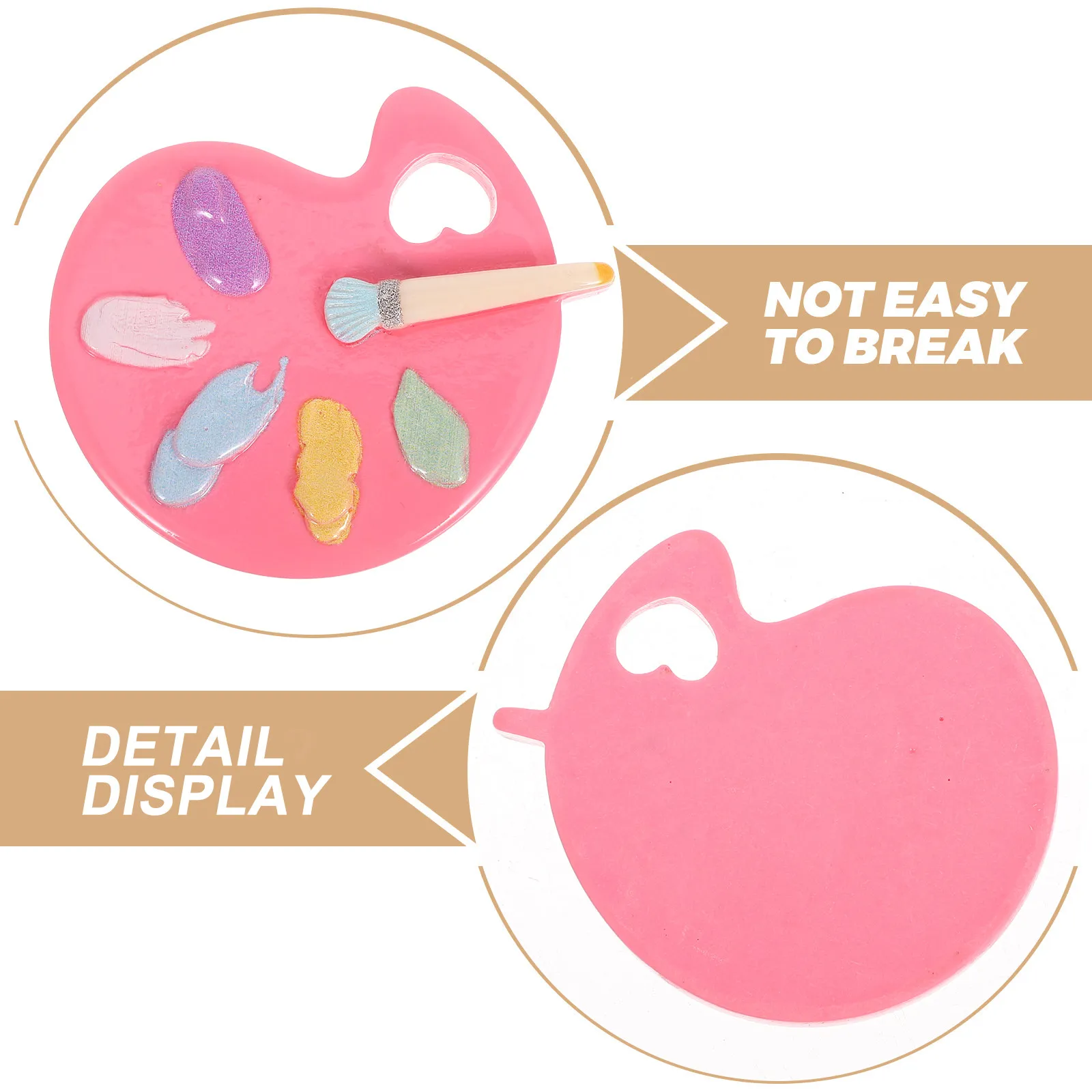 14Pcs Resin Cartoon Paint Tray Charms Colorful Flatback Craft Supplies for Earrings Hair Clips Phone Cases Shoes DIY Jewelry