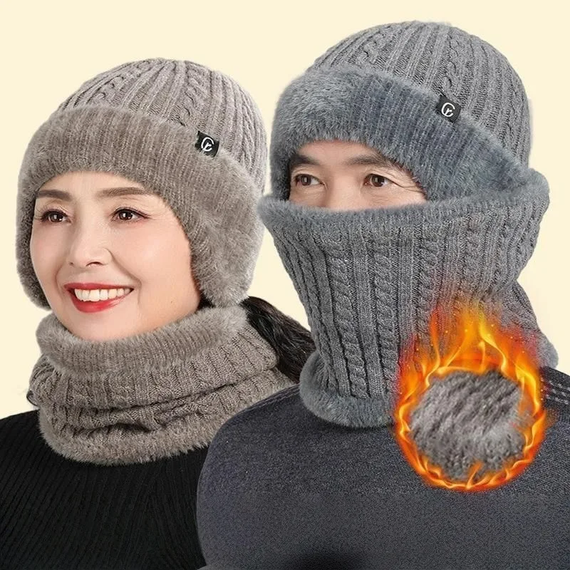 Deer Plush Beanie Thickened Winter Hat for Unisex Cold Weather Windproof Design Fully Covers Ears Soft Hypoallergenic Cap Gifts