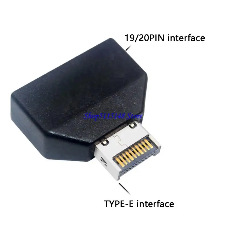 F3MA USB Internal Header To Type E Adapter 20pin/19pin USB 20 Pin Converters