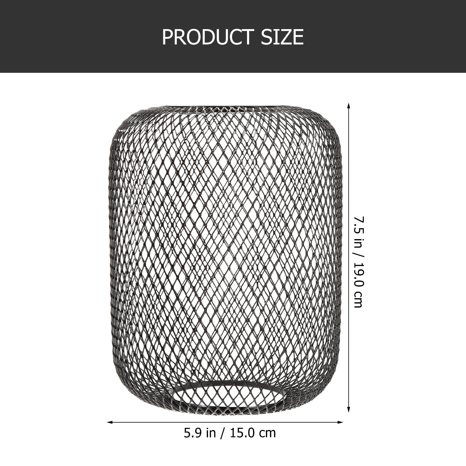 Metal Lamp Shade Modern Mesh Design For Ceiling Pendant Light Industrial Restaurant Bar Home Decor Lighting Fixture Cover