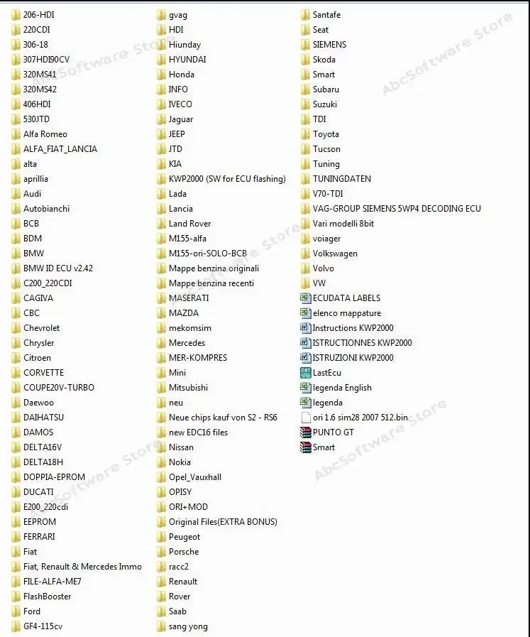 Best Biggest  ECU Tuning Collection 180 ECU Tuning Softwares and 10GB ECU Dumps (After extract)  + Gift Brake Fluid Tester