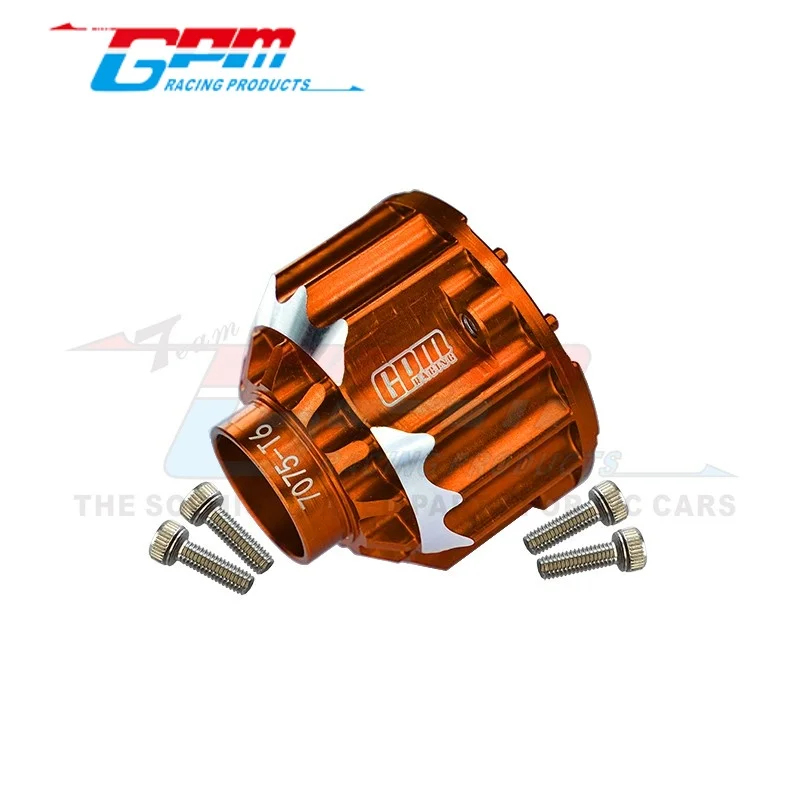 GPM TXM8011N ALUMINUM 7075-T6 FRONT OR REAR DIFFERENTIAL CASE FOR TRAXXAS 1/5 X-MAXX 6S/8S / 1/6 XRT 8S / 1/6 PRO SCAL