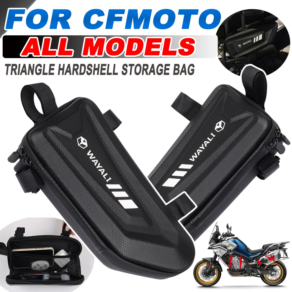 

For CFMOTO NK250 NK300 400NK 250SR 650MT MT800 Motorcycle Bag Side Saddlebags Waterproof Hards Shell Side Bag Package Tool Bag