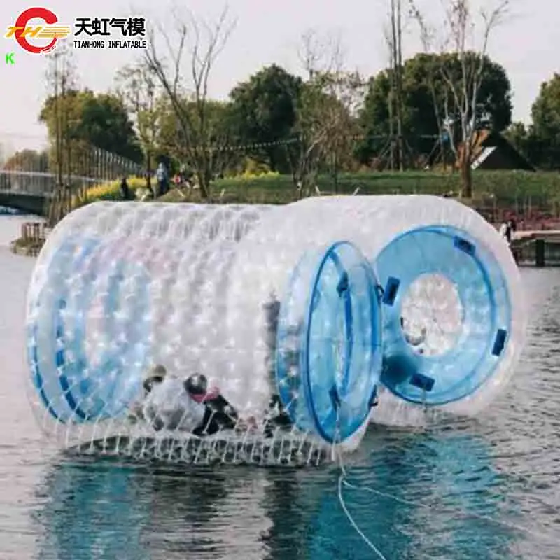 Fast Air Shipping Giant Inflatable Water Roller Walking Ball Swimming Pool Human Rolling Balls for Sale