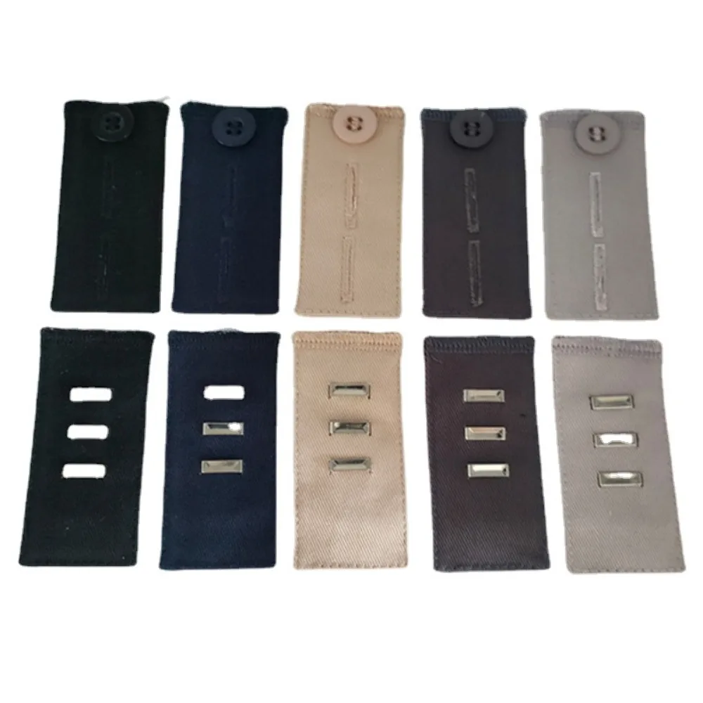 5pcs Waistband Extenders Button Extender Waist Expanders Set Pants Hook Extender for Men Women Jeans Pants Trousers