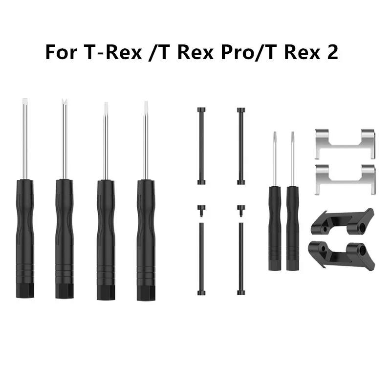 1 Set For Amazfit T-Rex /T-Rex Pro/T Rex 2 Watch Band Connector Screw Tool Rod Metal Adapter Pin Screwdrivers Accessories