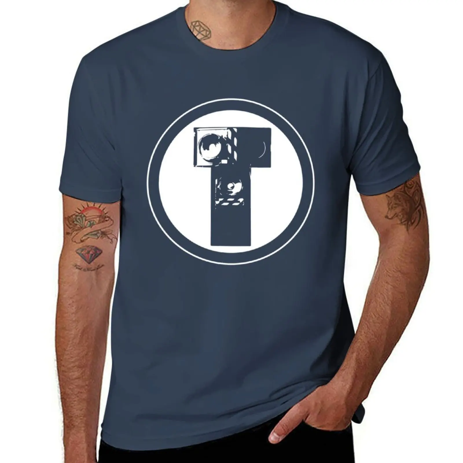 

Room The - KLF White T-Shirt Big and Tall Crew Neck Tee
