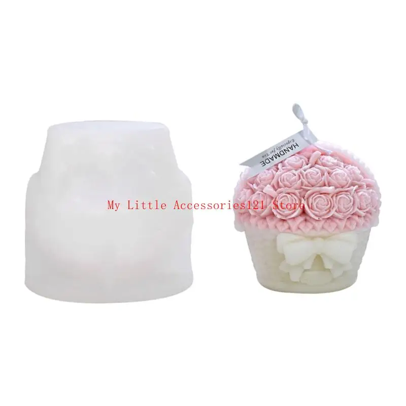 

Flexible Silicone Mold for Making Flower Basket Jewelry Making Supplies