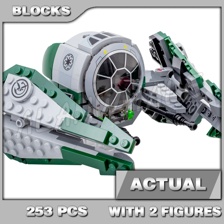 

253pcs Star Plan Samurai Master Starfighter Spring-loaded Shooters Wings 11605 Building Blocks Toy Compatible With Model