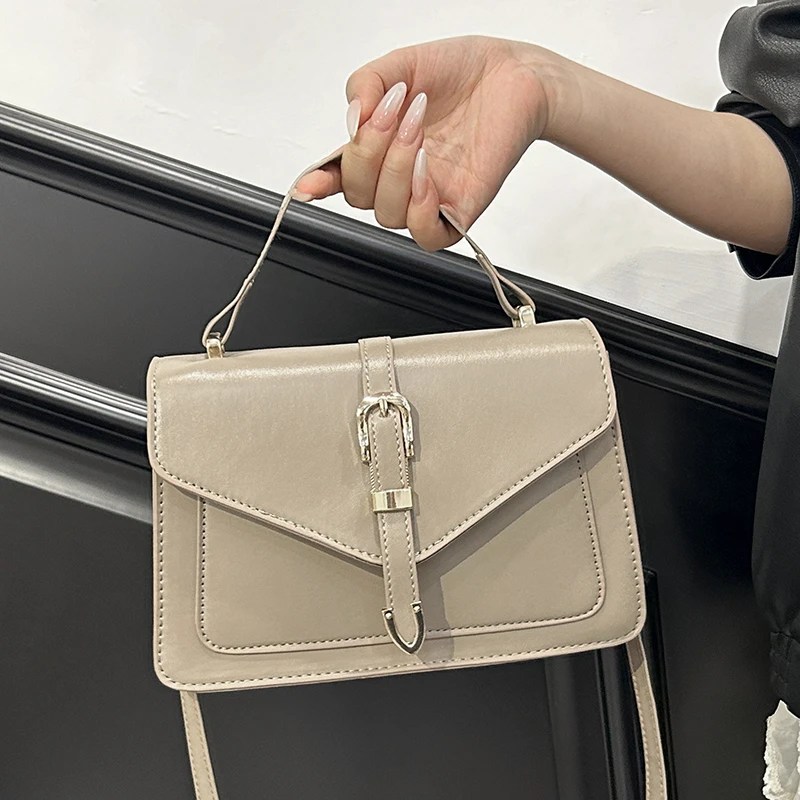 

Luxury High-End Classic Handbag For Women Vintage Trendy With Messenger Purse Crossbody Strap And Logo