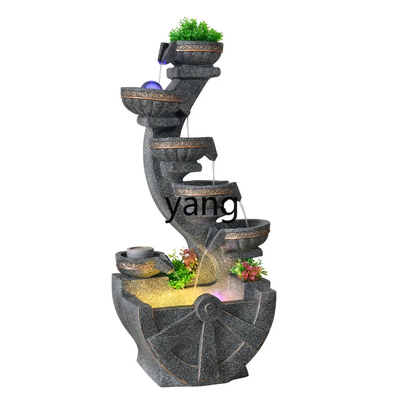 

LZR bonsai club fish tank opened creative water feature interior ornament