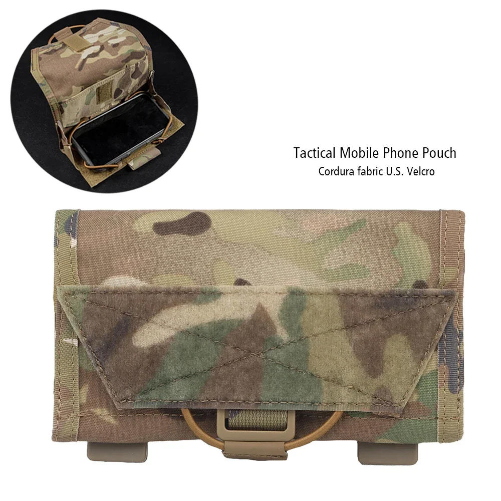 Tactical Molle Pouch Clip Bag Phone Tool Pocket Design a sgancio rapido Outdoor Camping Hunting Accessories Pouch