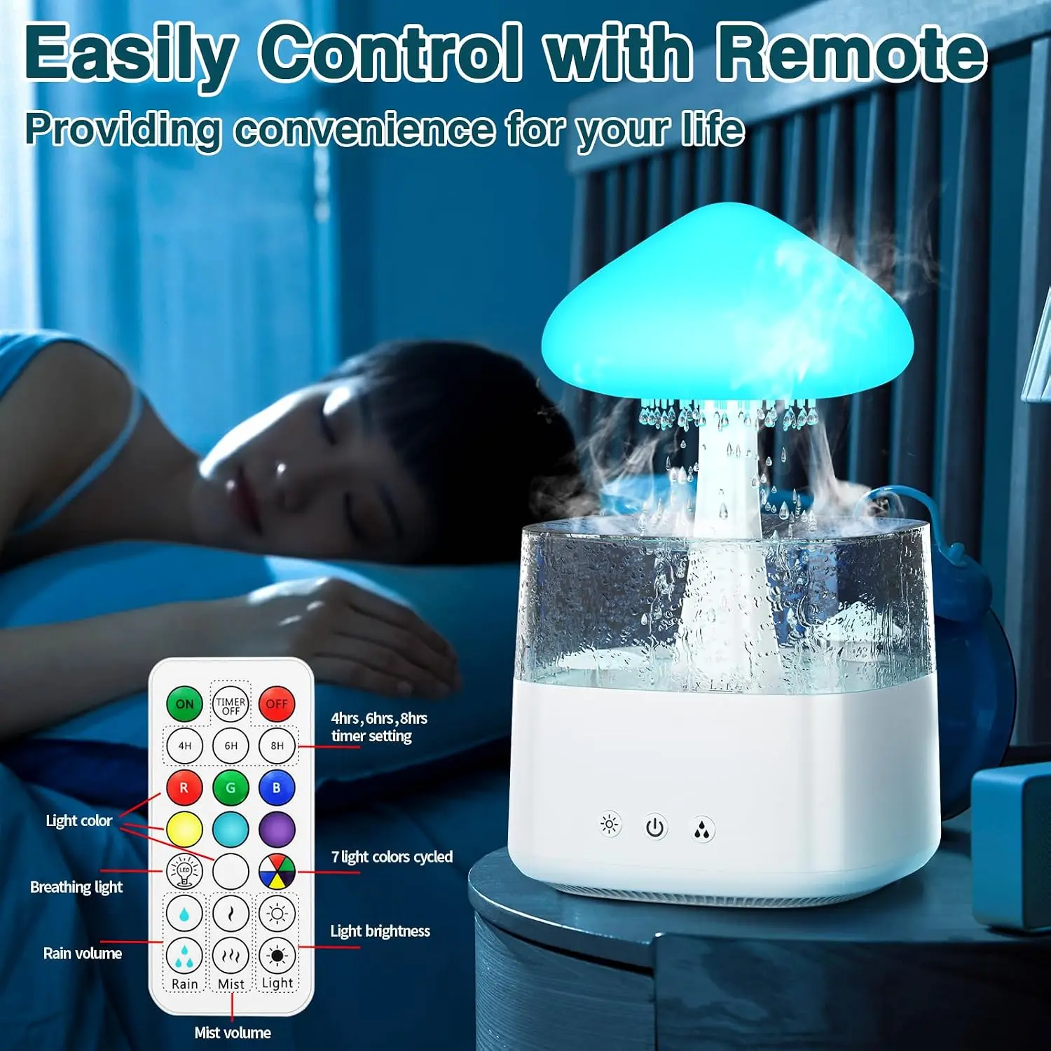 nouveaux-humidificateurs-nuage-2026-ameliores-450ml-humidificateurs-champignon-a-goutte-d'eau-avec-telecommande-et-lumiere-d'ambiance-7-couleurs