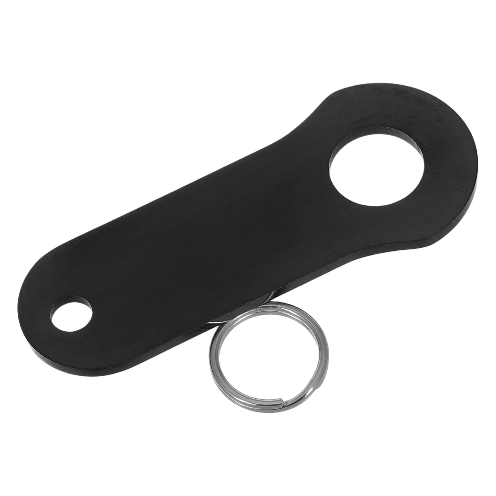 5pcs 5 Sets Hangers Bell Keychain for Biker Motorcycle Riders Leaf Spring Shackle Black Harleyturn Signal Bar License Bracket