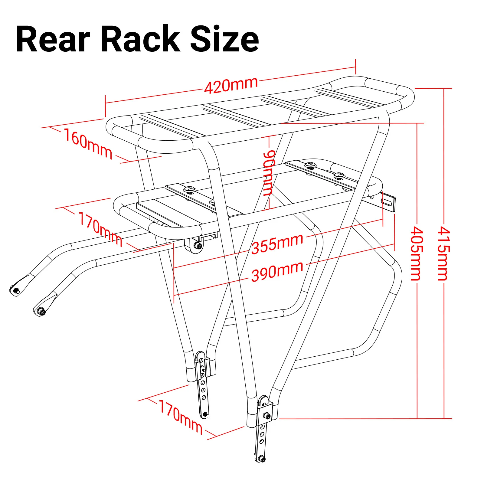 48V 27AH Rear Rack Ebike Battery 72V 20AH Electric Bycicle Batteria Pack 52V 28.8AH 21700 Waterproof  for 3000W 2000W 1000W 750W