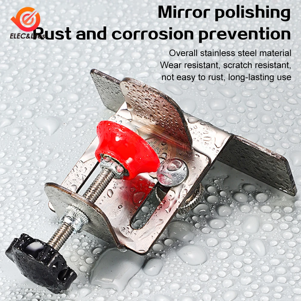 Stainless Steel Cabinet Door Mounting Jig Cabinets Frame Clamp Household Hidden Door Mounting Support Woodworking Tools