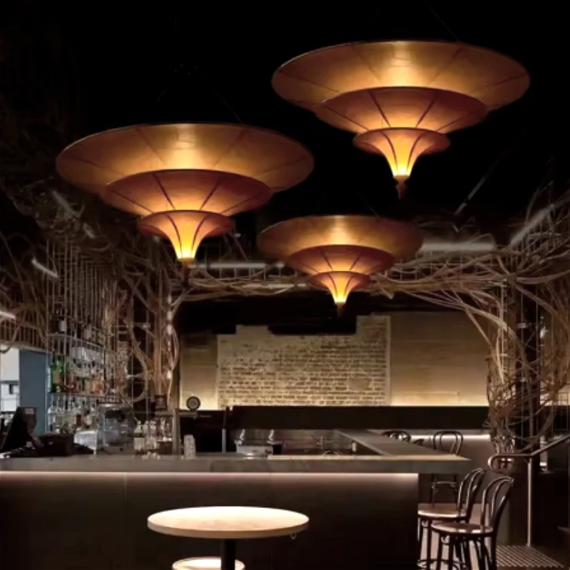Copper Fortuny Italy Design LED Pendant Lights Creative Dinning Room Bar Hanging Lamp Home Decor Factory Outlet Lighting Fixture