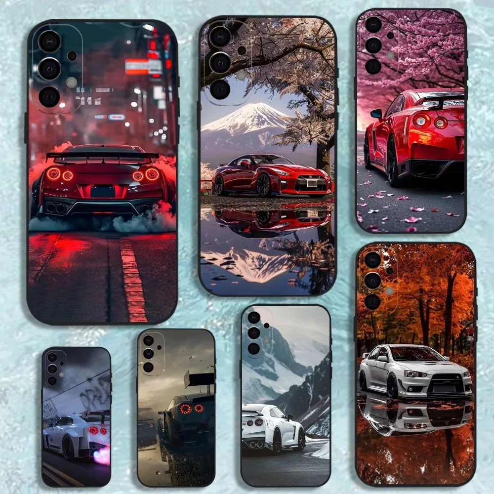 

Taillight G-GTR Car R35 1 Phone Case For Samsung S25,S24,S21,S22,S23,S30,Ultra,S20,Plus,Fe,Lite,Note,10,9,5G Black Cover